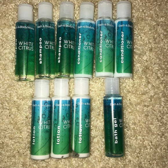 Bath Body Works White Citrus Travel Size